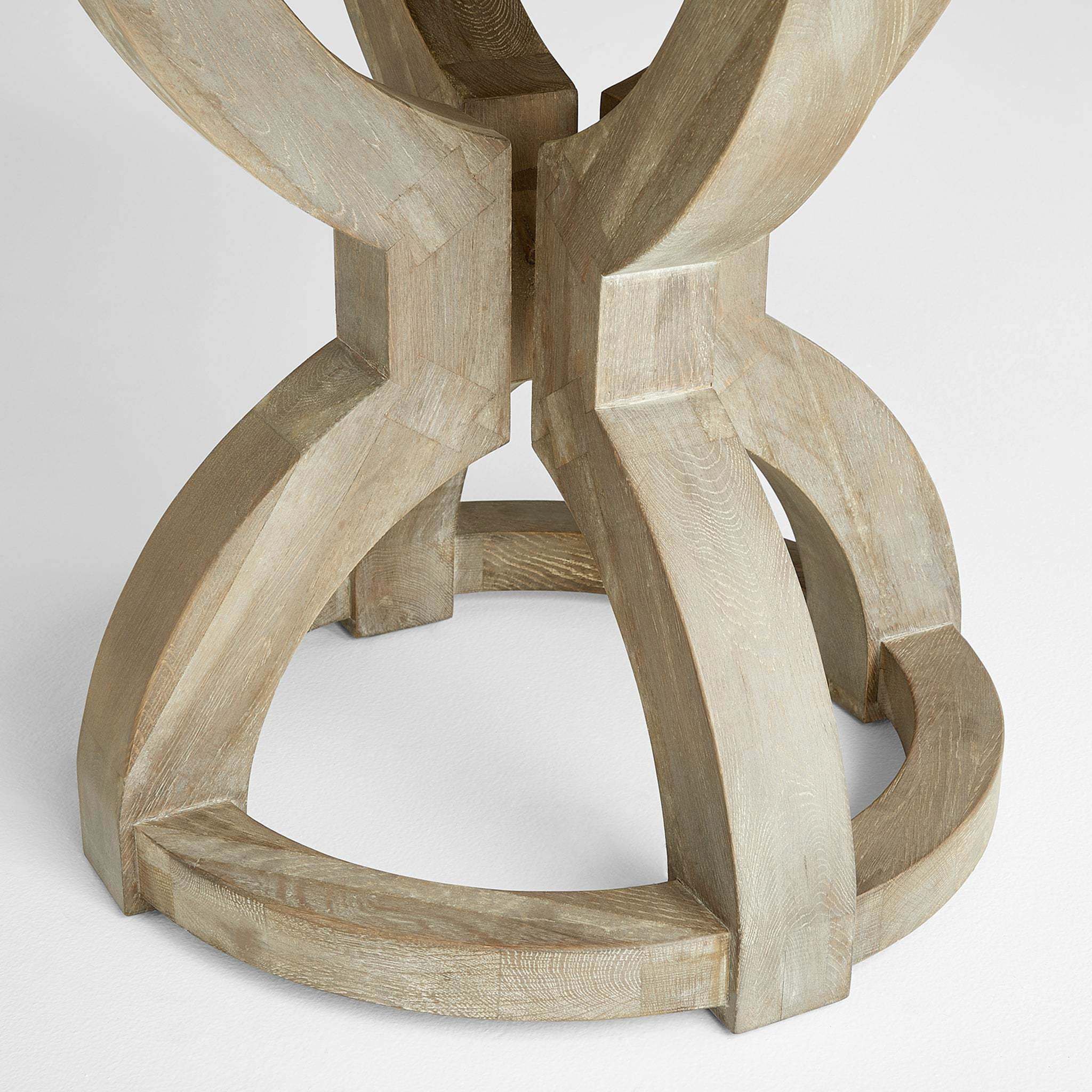 Zeno 52 X 52 inch Washed Oak Dining Table