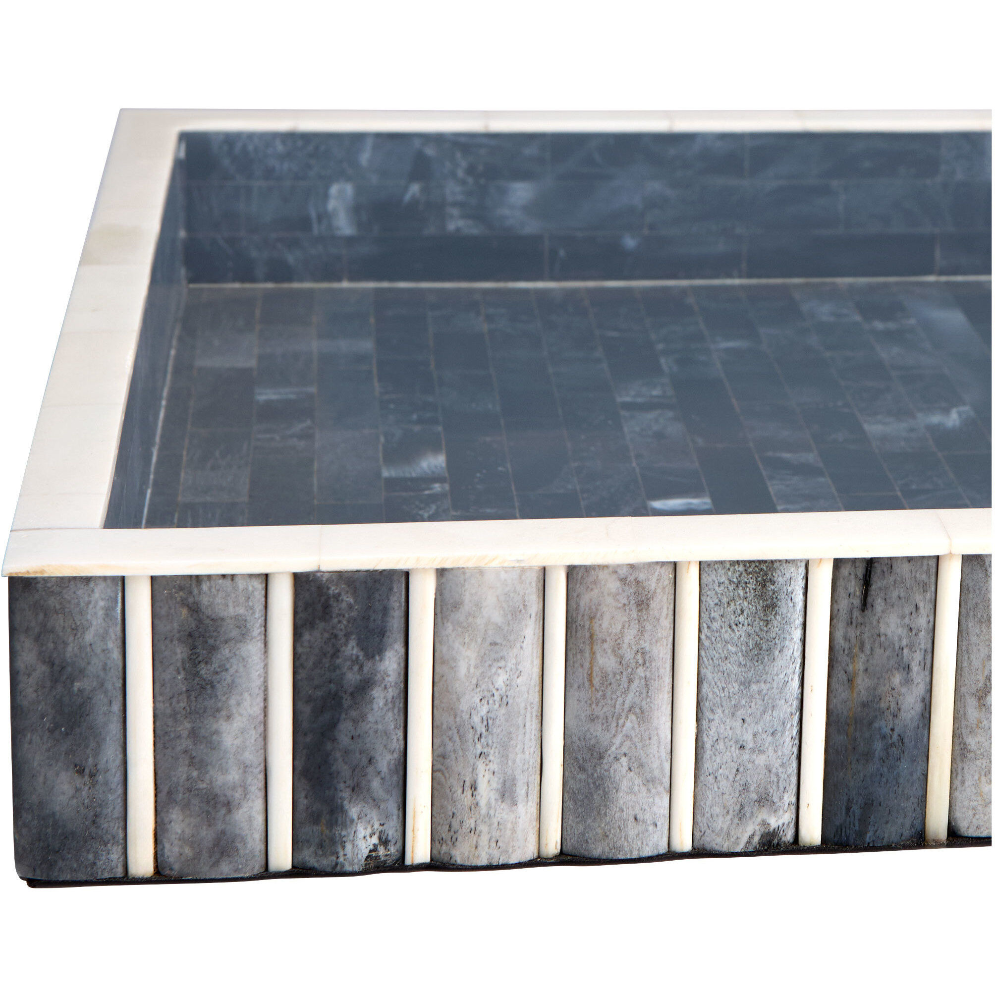 Lapis Blue and White Tray, Large