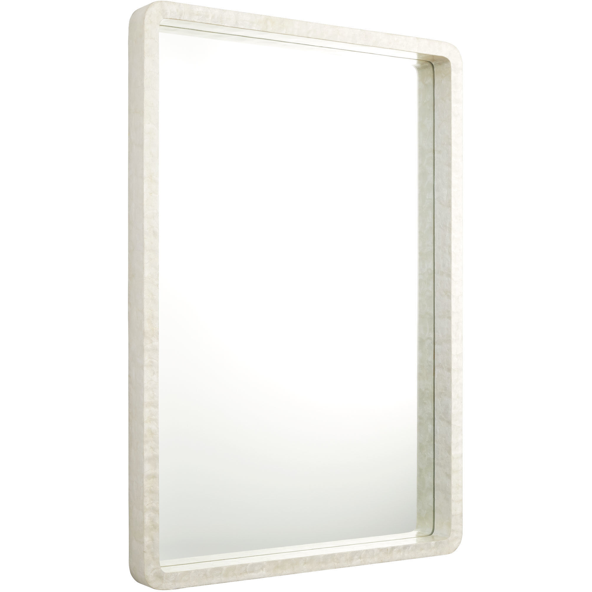 Triton 54 X 38 inch White Mirror