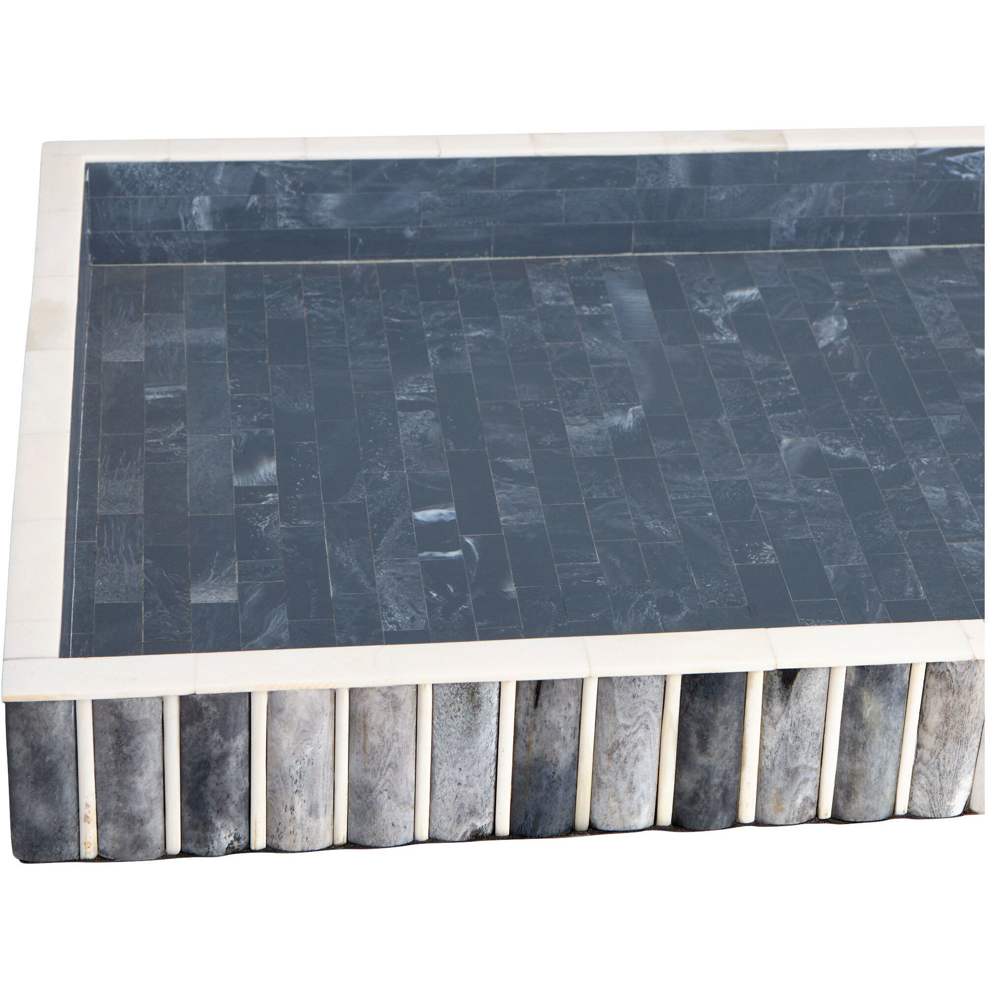 Lapis Blue and White Tray, Large