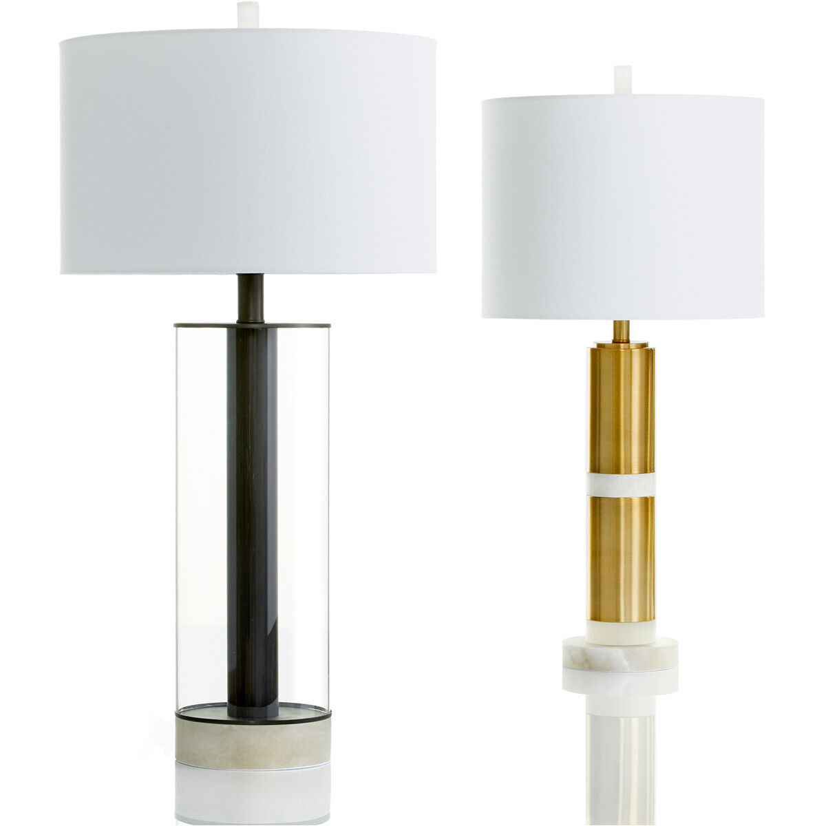 Messier 35 inch 100.00 watt Gunmetal Table Lamp Portable Light