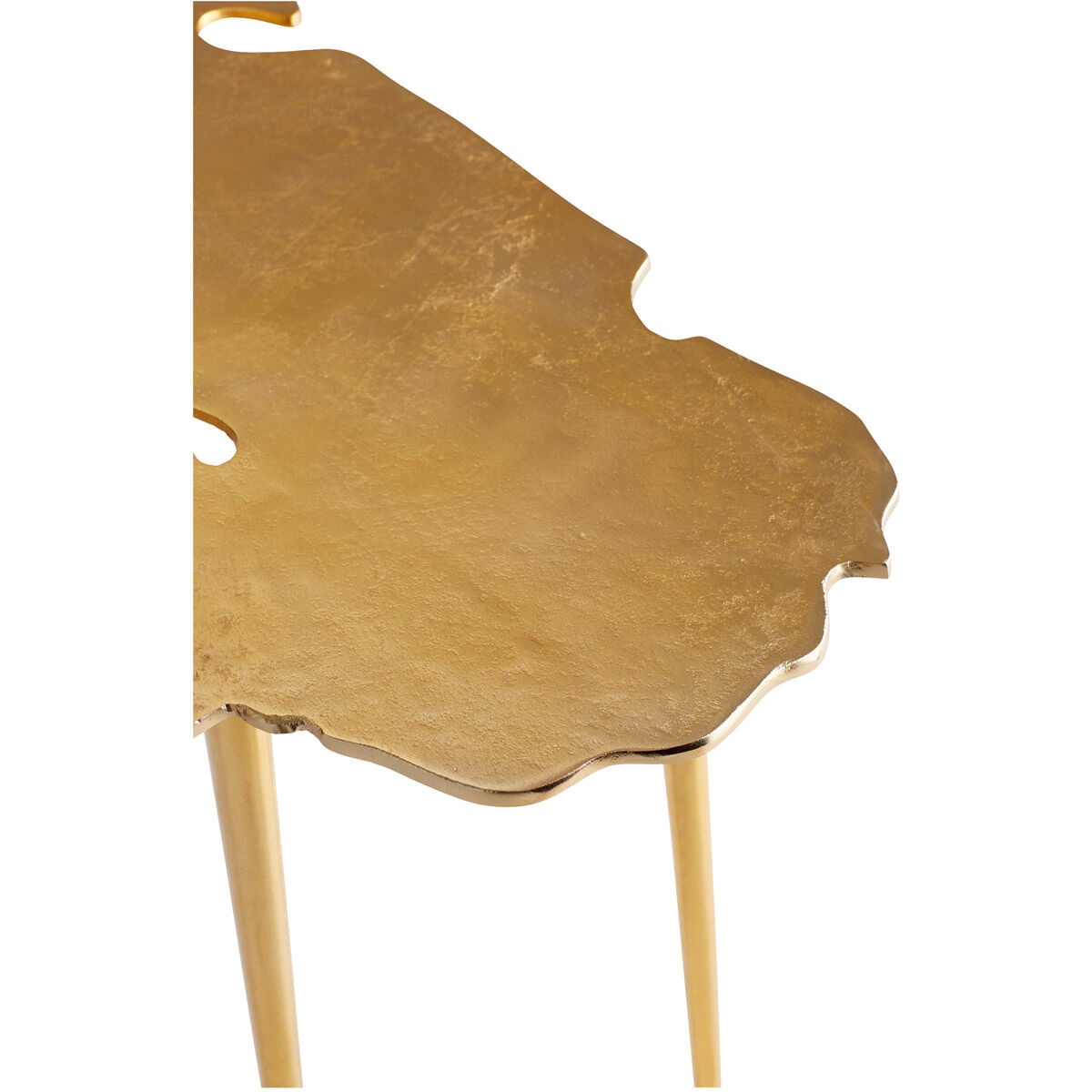 Atlas 42 X 18 inch Aged Gold Coffee Table