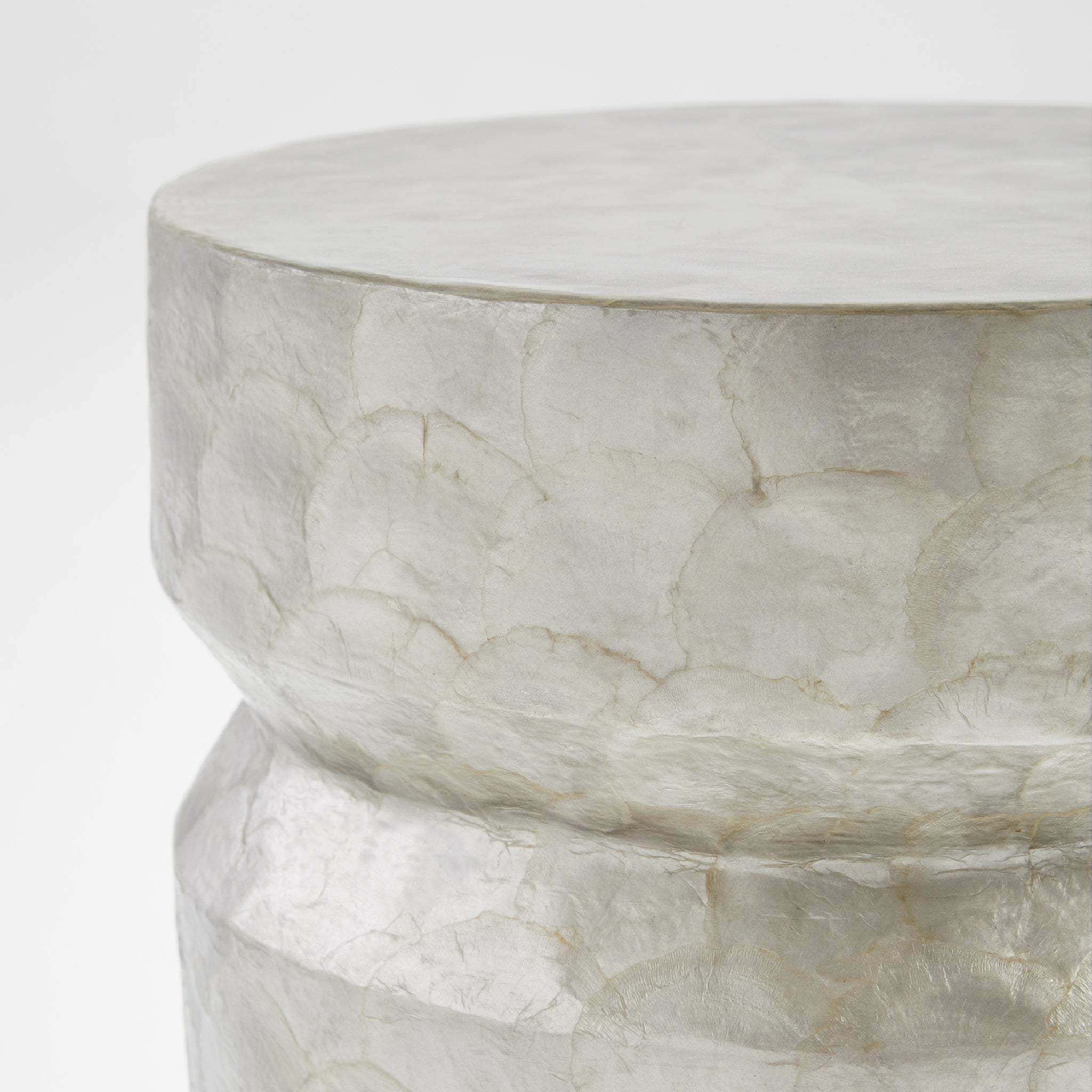 Triton 24 X 15.75 inch Taupe Side Table