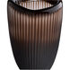 Cacao 10.5 X 6.75 inch Vase, Medium