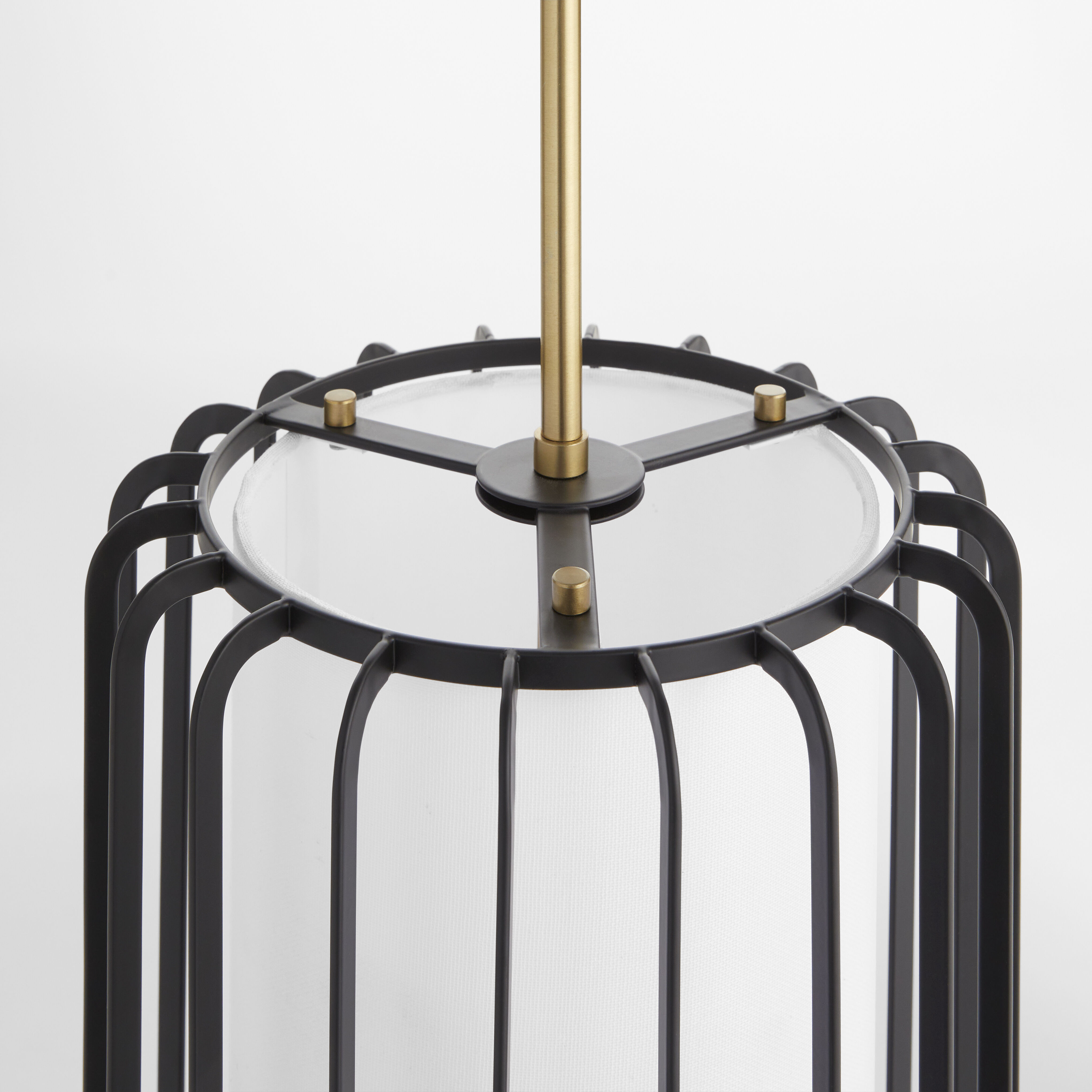 Tuxedo 1 Light 10.5 inch Black Pendant Ceiling Light, Small