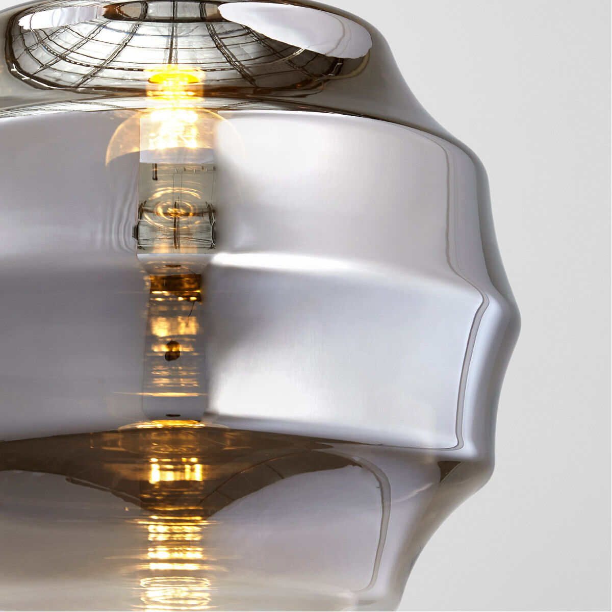 Muir 1 Light Noir Pendant Ceiling Light