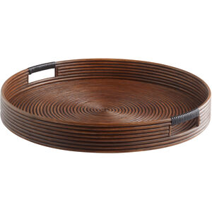 Papeete Brown Tray, Large