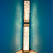 Kallick LED 5 inch Aged Brass Wall Sconce Wall Light