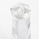 Faceted 13.5 X 3.75 inch Candleholder, Tall