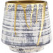Athenian Beige and Black Planter