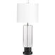 Gravity 23 inch 60.00 watt Clear and Black Table Lamp Portable Light