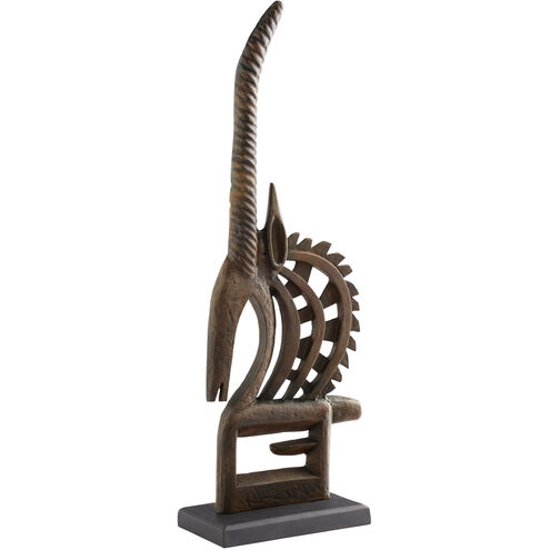 Antelope 31.75 X 5.5 inch Chi Wara Sculpture