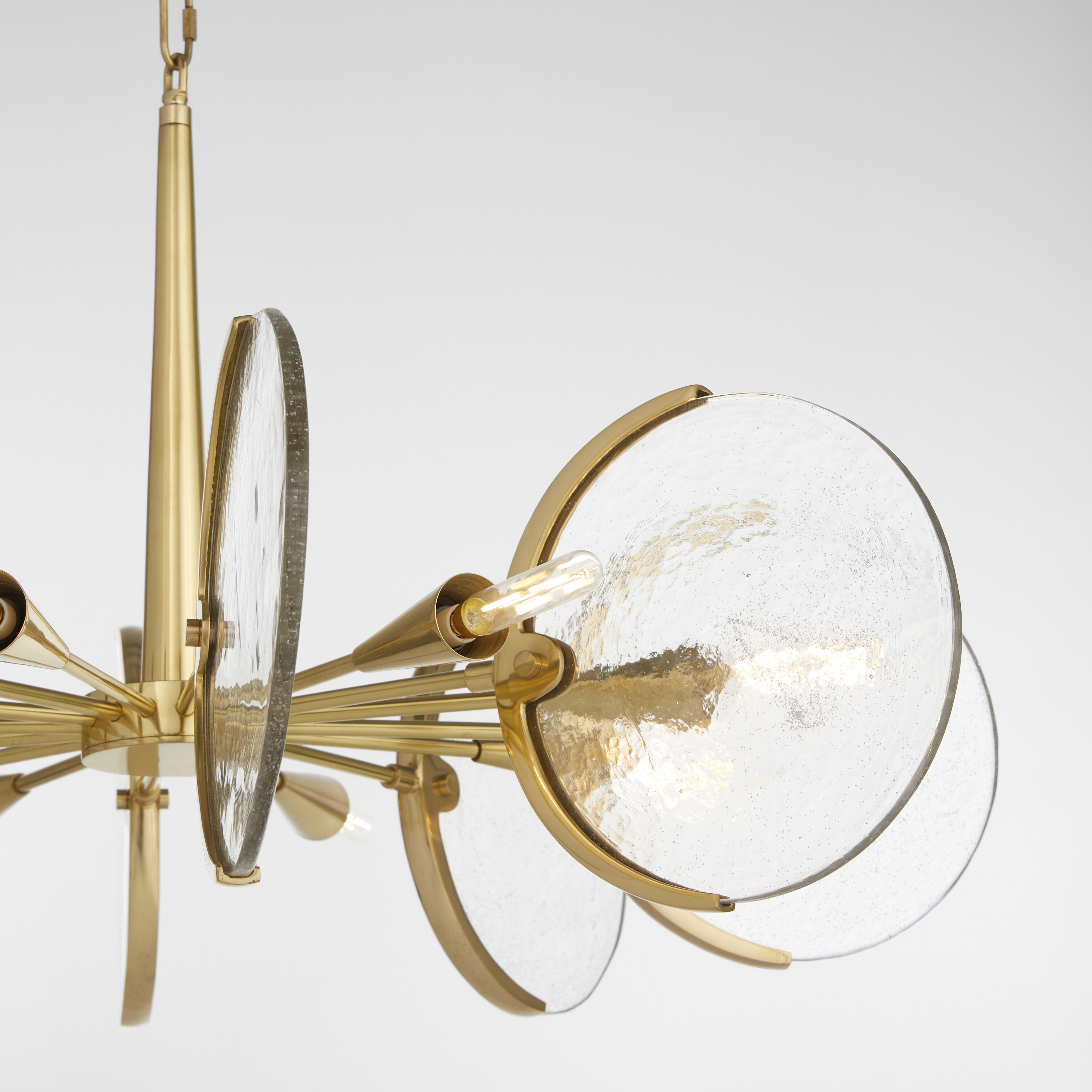 Alton 8 Light 34 inch Aged Brass Chandelier Ceiling Light