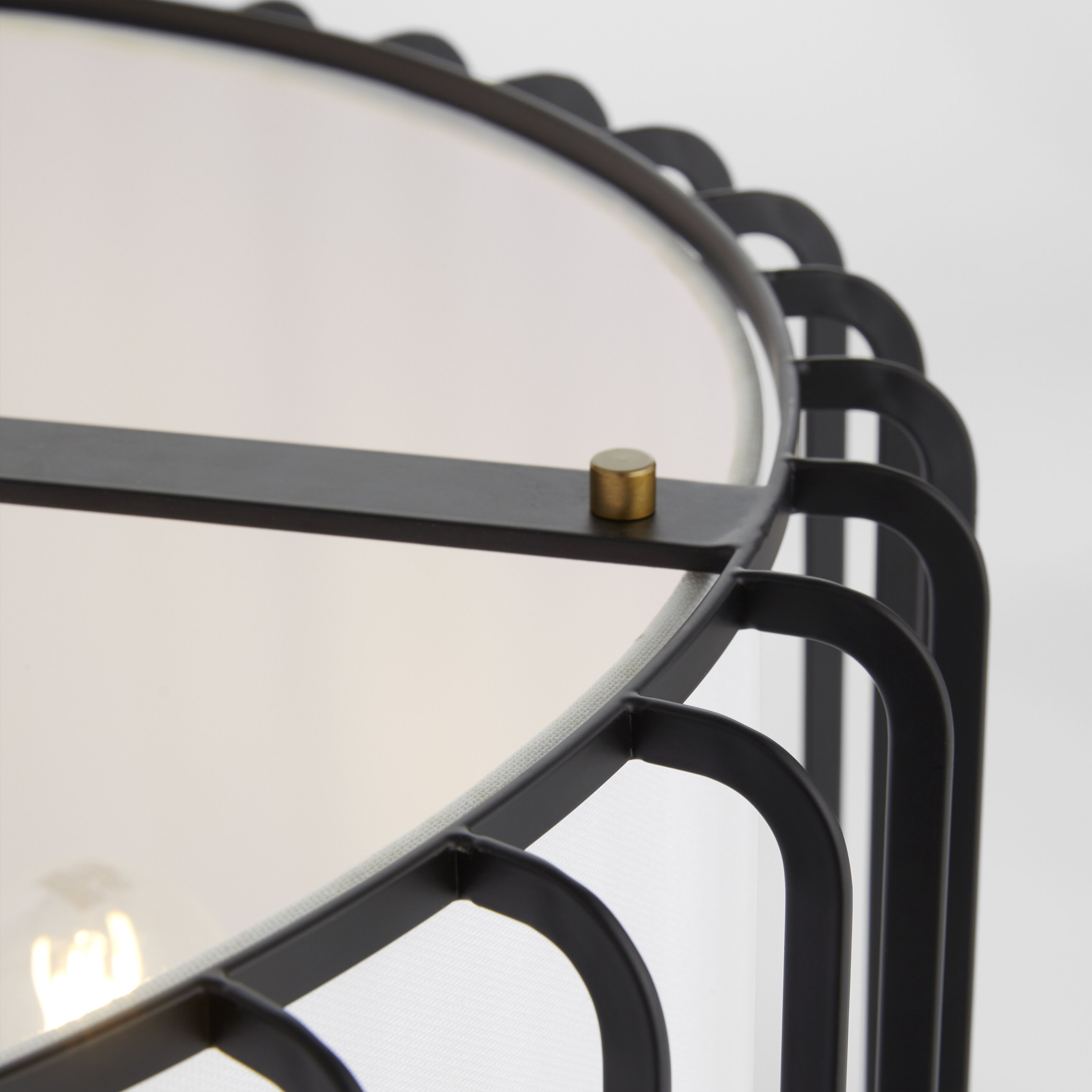 Tuxedo 3 Light 24 inch Black Pendant Ceiling Light, Medium