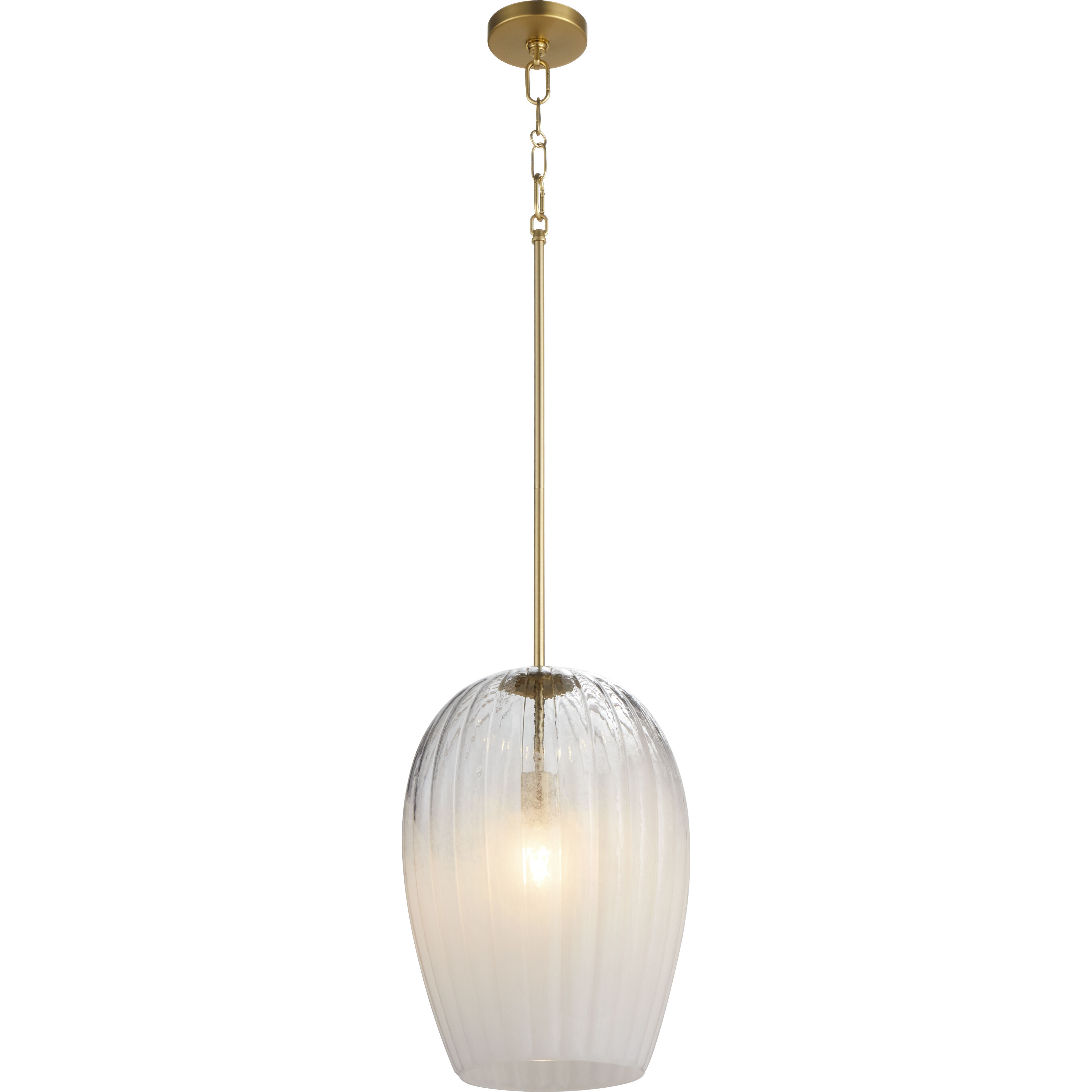 Southport 1 Light 12 inch Aged Brass Pendant Ceiling Light, Large