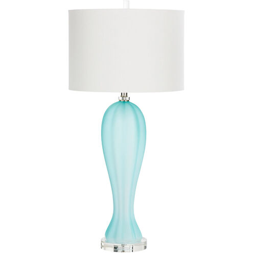 Aubrey 35 inch 100.00 watt Green Table Lamp Portable Light in Bulb Not Included