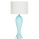 Aubrey 35 inch 100.00 watt Green Table Lamp Portable Light in Bulb Not Included