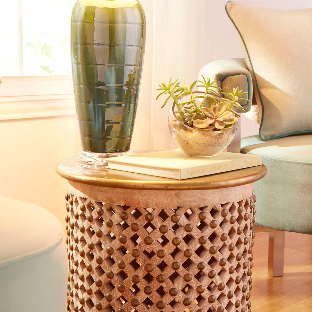 Elysia 29 inch 100.00 watt Blue Glaze Table Lamp Portable Light