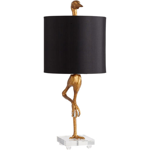 Ibis 35 inch 100.00 watt Ancient Gold Table Lamp Portable Light