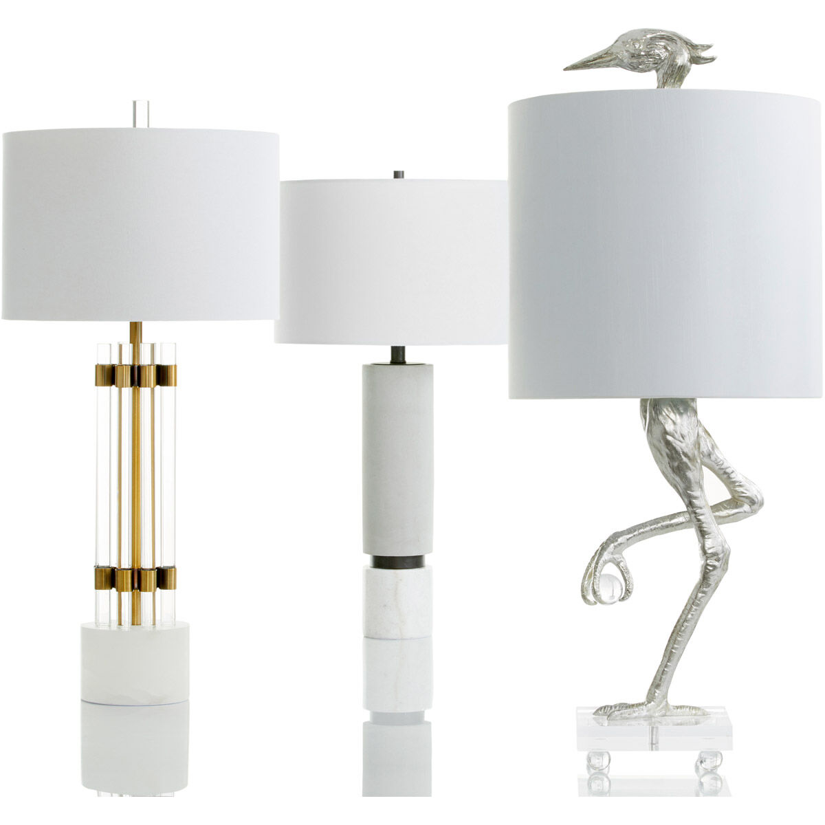 Kerberos 33 inch 100.00 watt Brass Table Lamp Portable Light