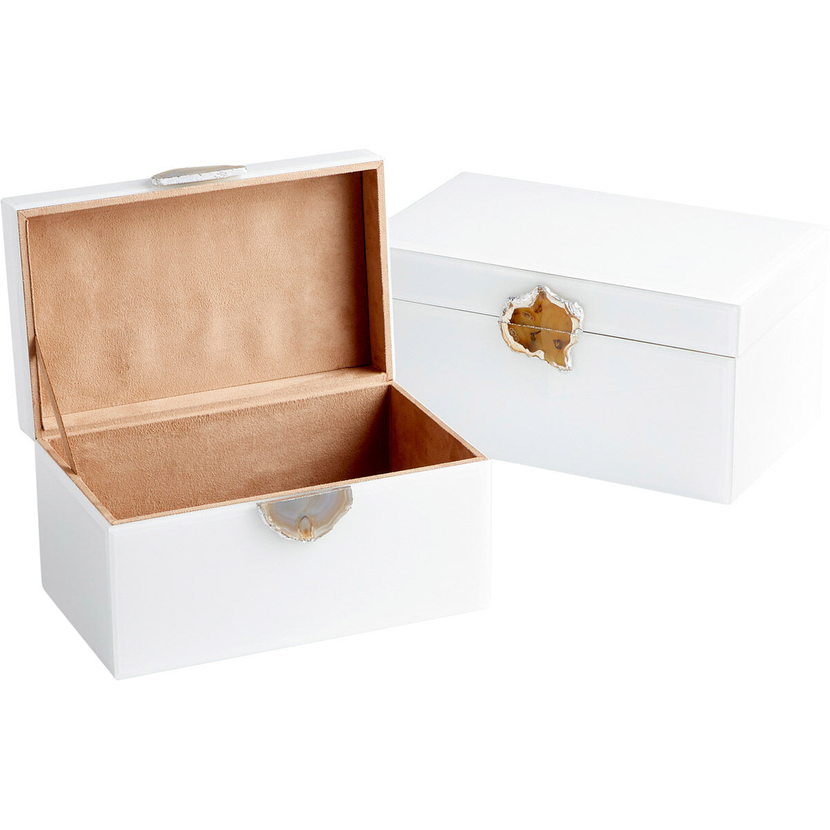 Bijou White Container