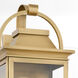 Concord 3 Light 25 inch Heritage Brass Outdoor Wall Sconce
