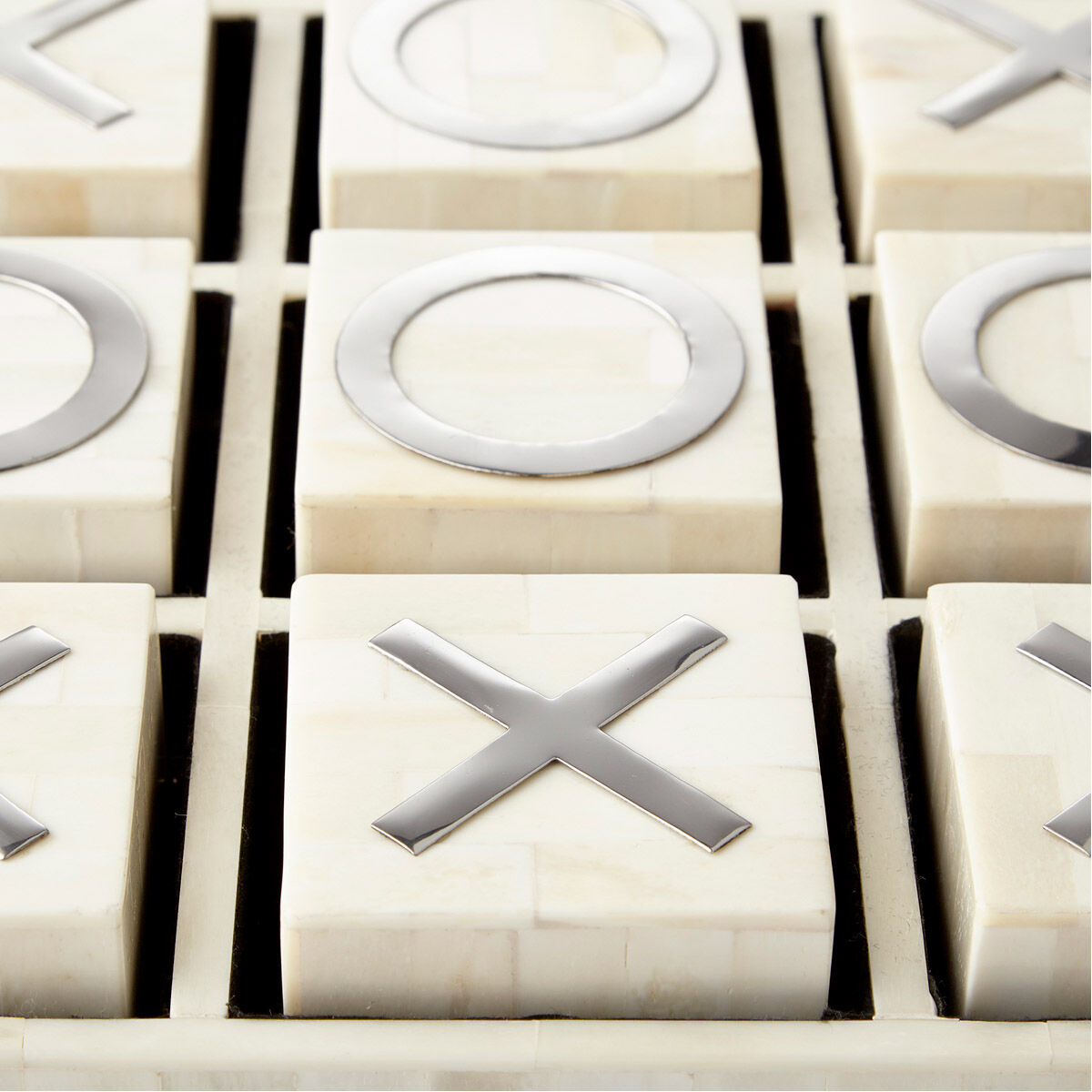 Three-In-A-Row 11 X 2 inch Sculpture