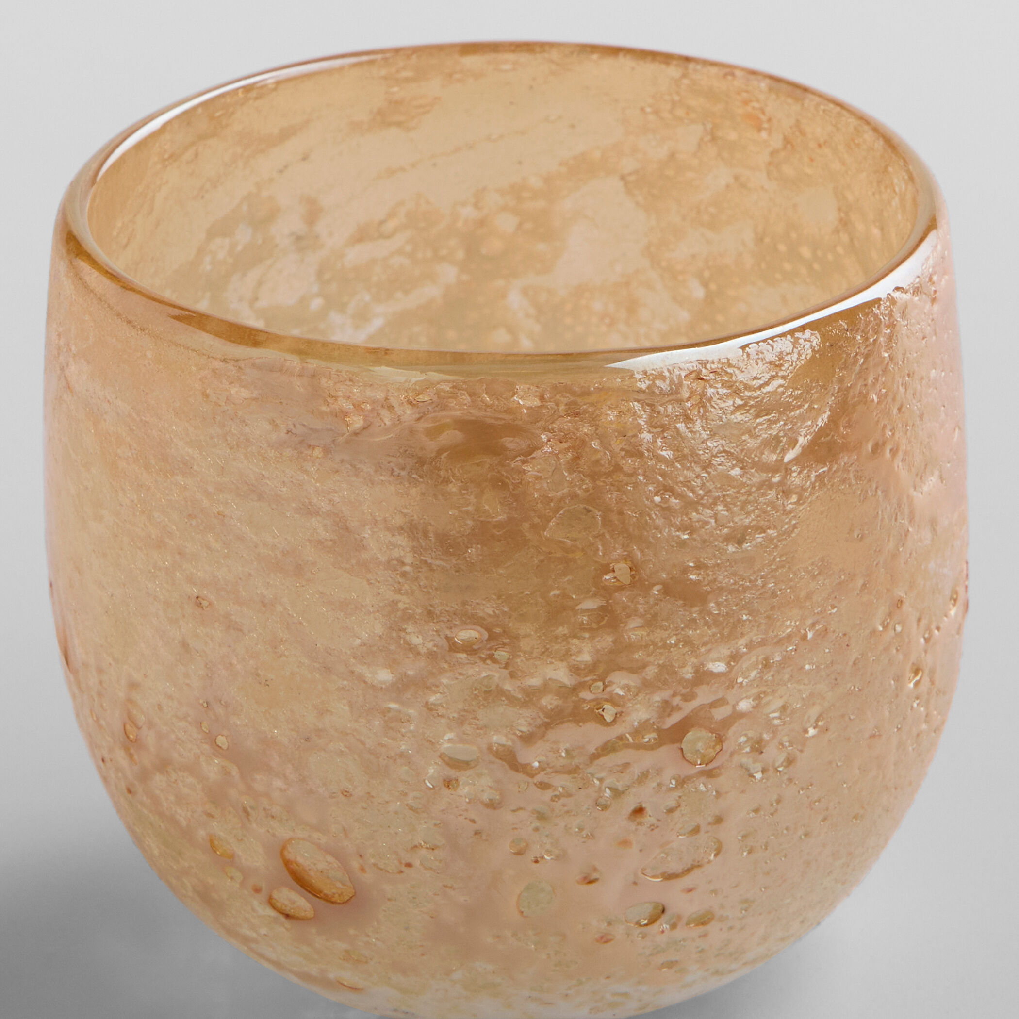 Golden Taffy 4 X 4 inch Vase, Small