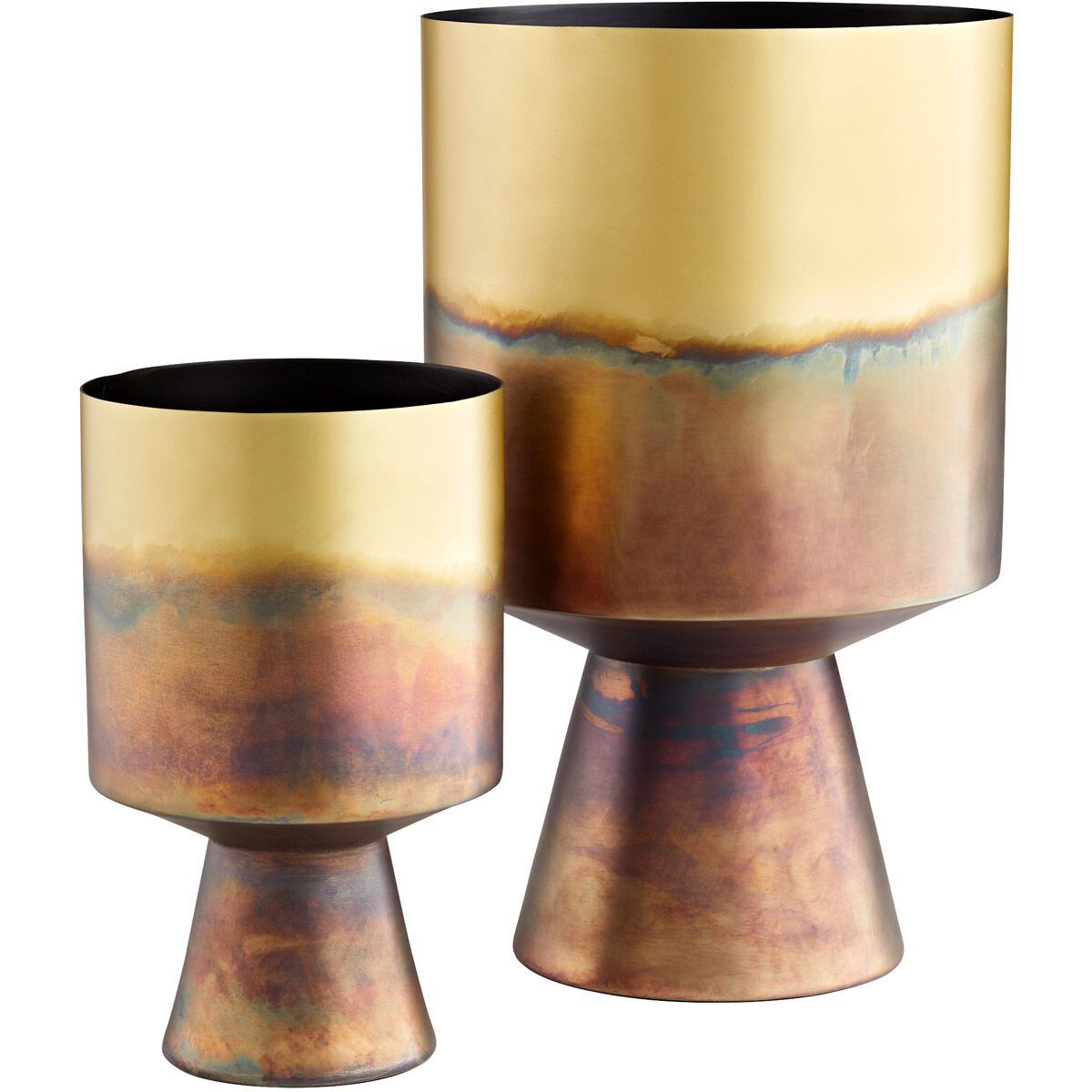 Rhizome Gold Planter, Large