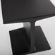 Anvil 24 X 24 inch Black Side Table
