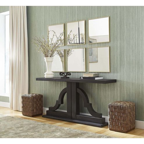 Bahia 72 X 16 inch Black Stain Console Table