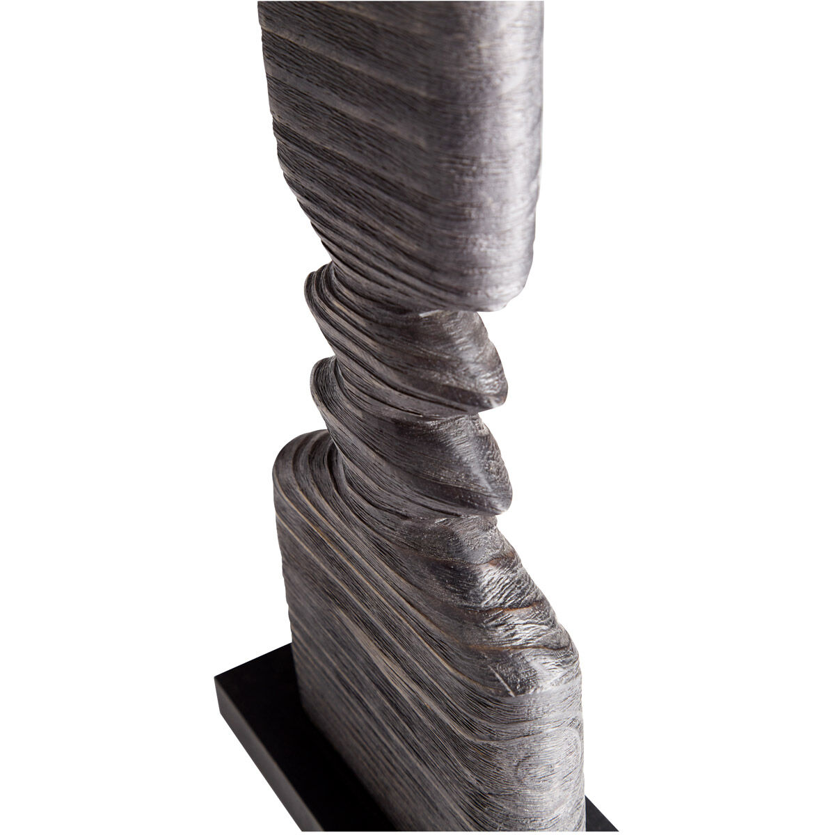 Dark 17 X 9 inch Sculpture, Square