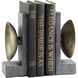 Taal 6 X 5 inch Black and Brass Bookends