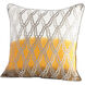 Ella 18 X 18 inch Orange Pillow Cover