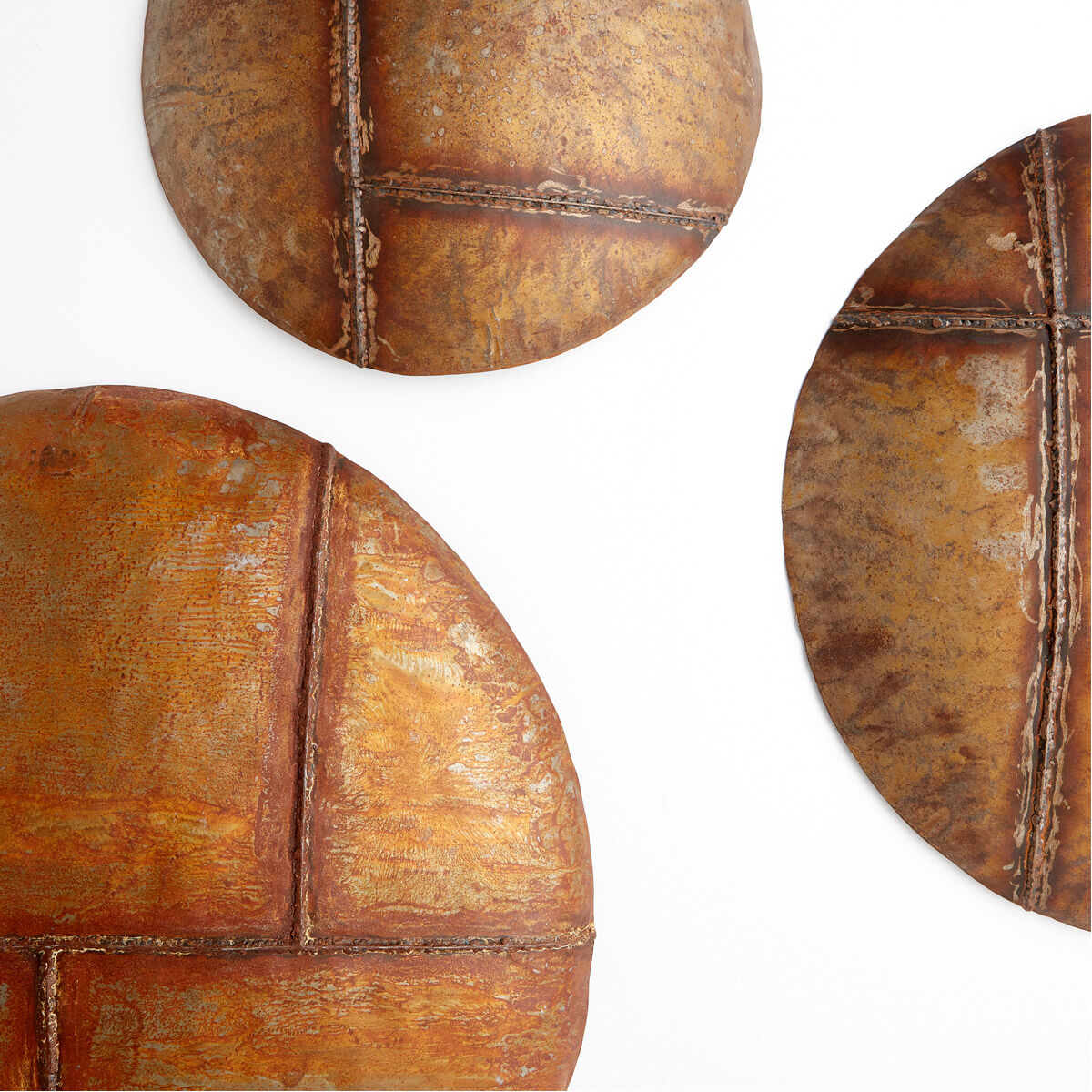 Spur Line Rustic Bronze Wall Art, Small