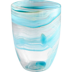 Sky Swirl 9 X 7 inch Vase, Small
