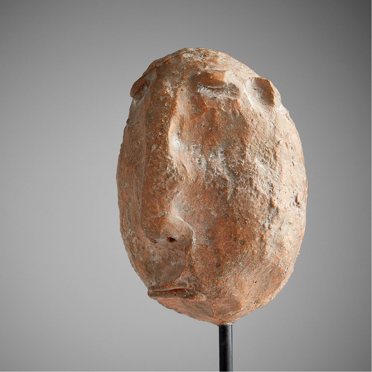 Melancholy Java 18 X 5 inch Sculpture, Melancholy