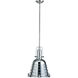 Elliott 1 Light 14 inch Chrome Pendant Ceiling Light
