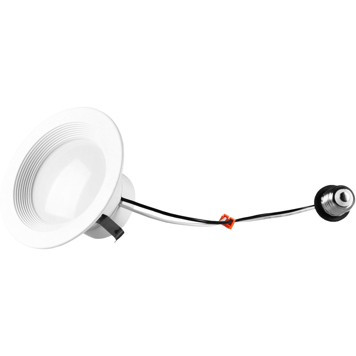 R412 Series LED Matte White Retrofit Recessed Light, Pack of 4