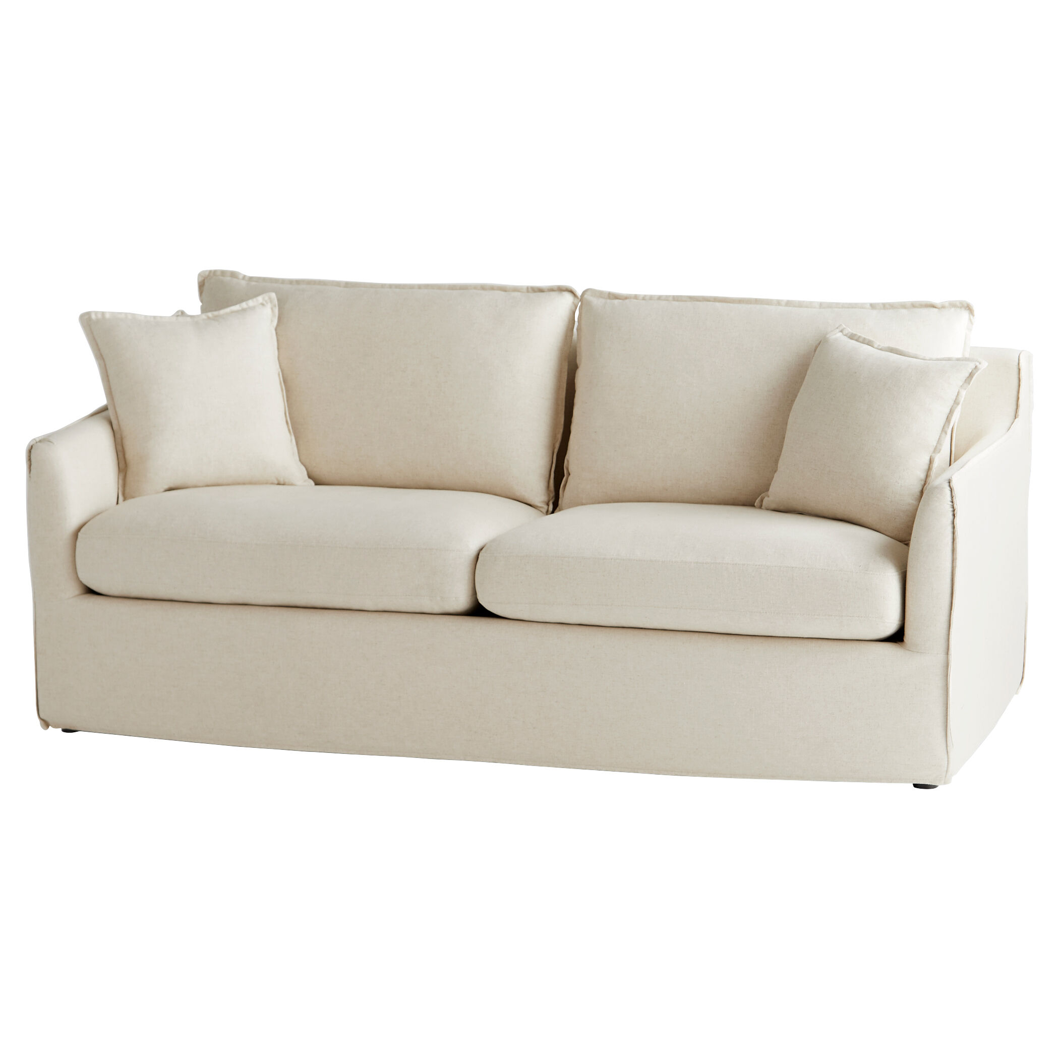 Sovente White and Cream Sofa