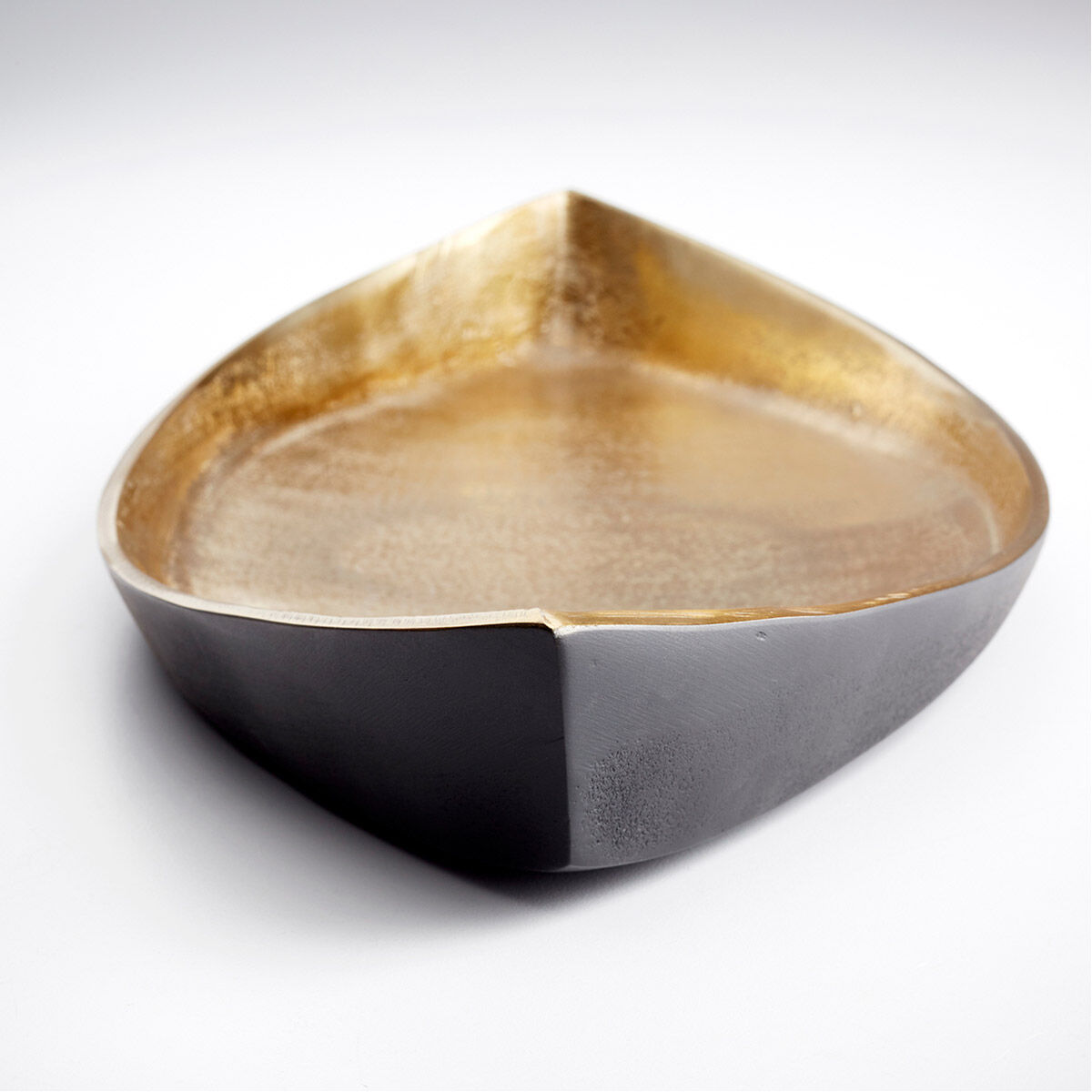 Alumbrar Matt Black And Gold Tray