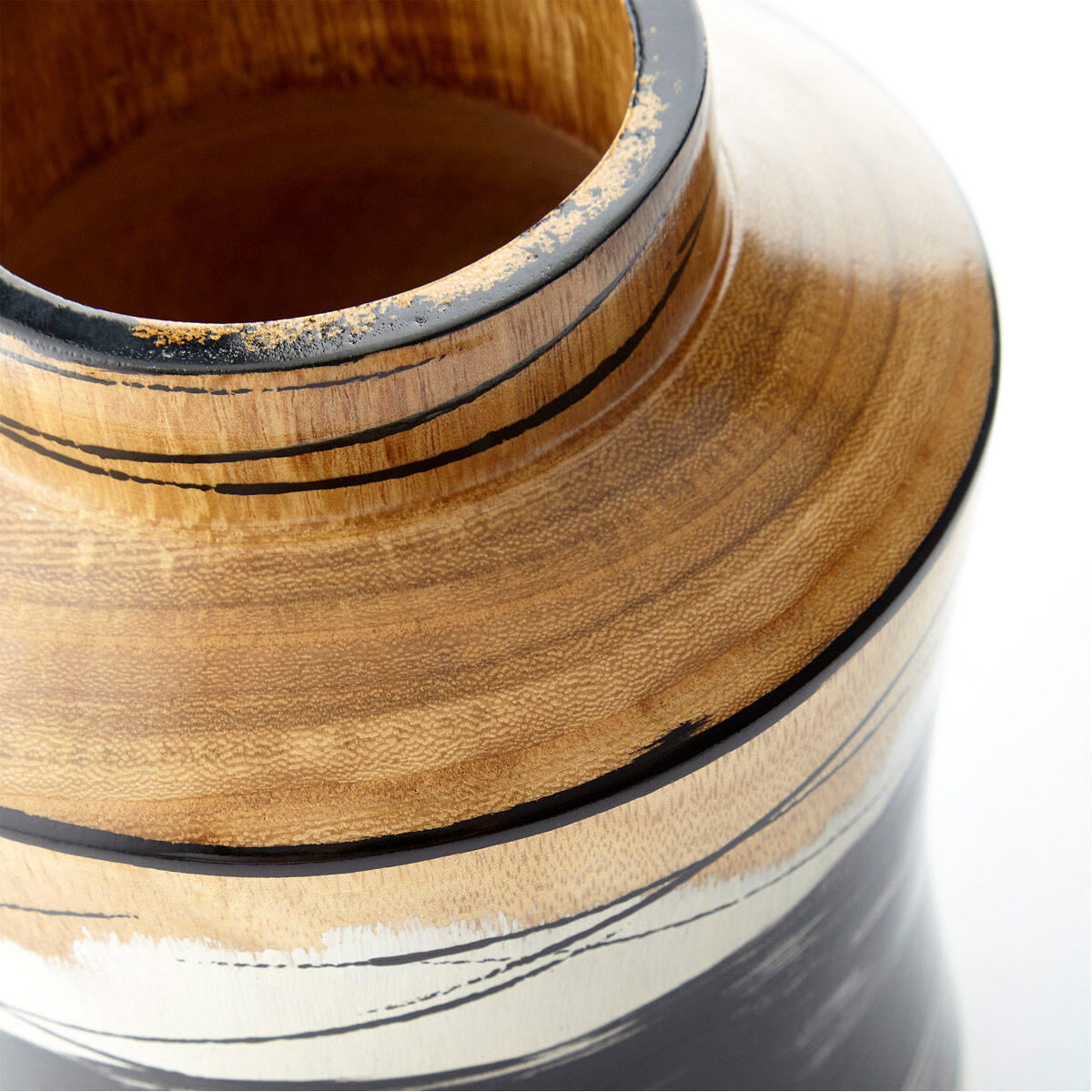 Snow Flake 9 X 7 inch Vase