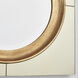 Bella Vista 20 X 20 inch Antique Mirror and Antique Gold Mirror
