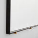 Klipp 76 X 32 inch Black Mirror