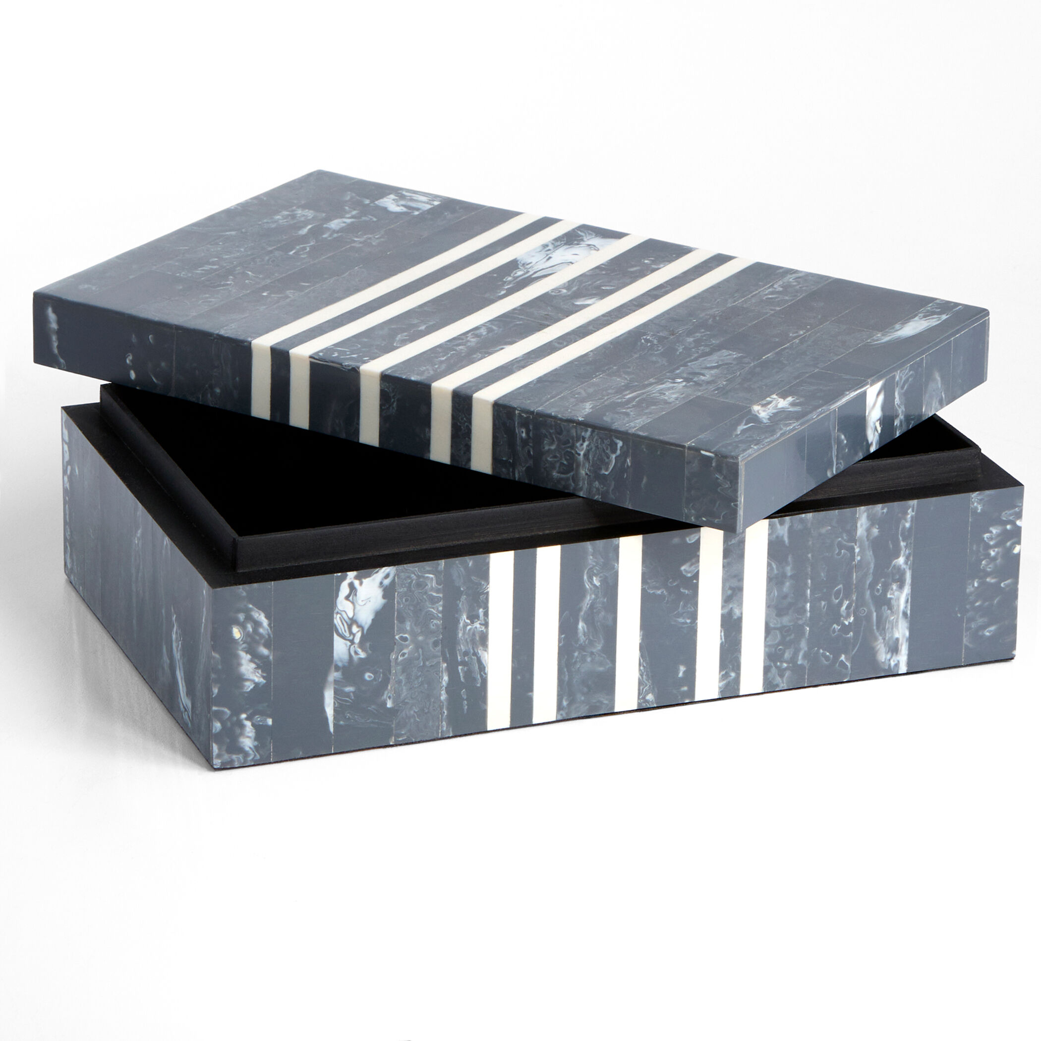 Lapis 10.25 X 6.25 inch Blue and White Box, Small