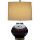 Denley 23 inch 100.00 watt Purple Table Lamp Portable Light in Bulb Not Included