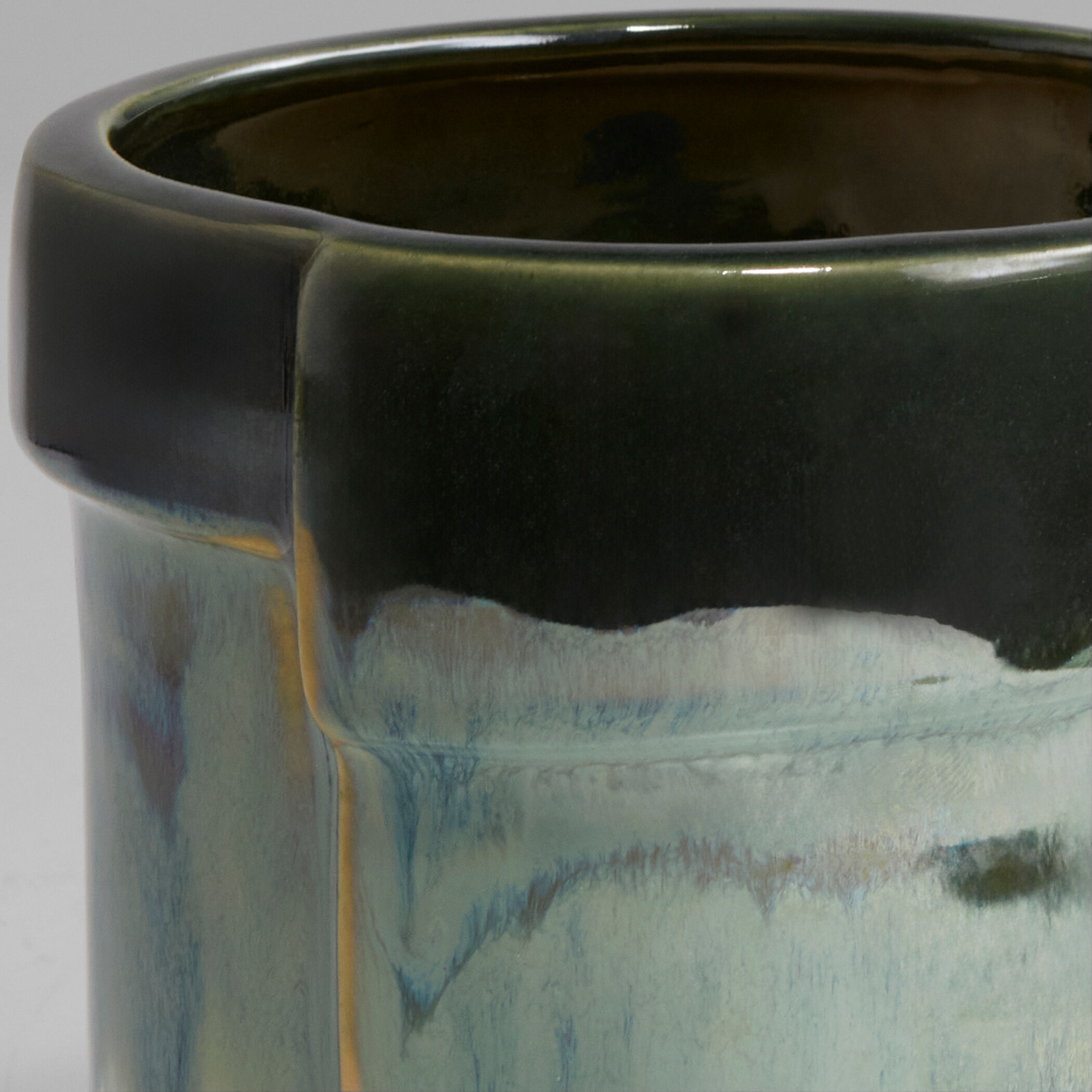 Folded 6 X 6 inch Cachepot, Medium