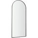 Klipp 76 X 32 inch Black Mirror