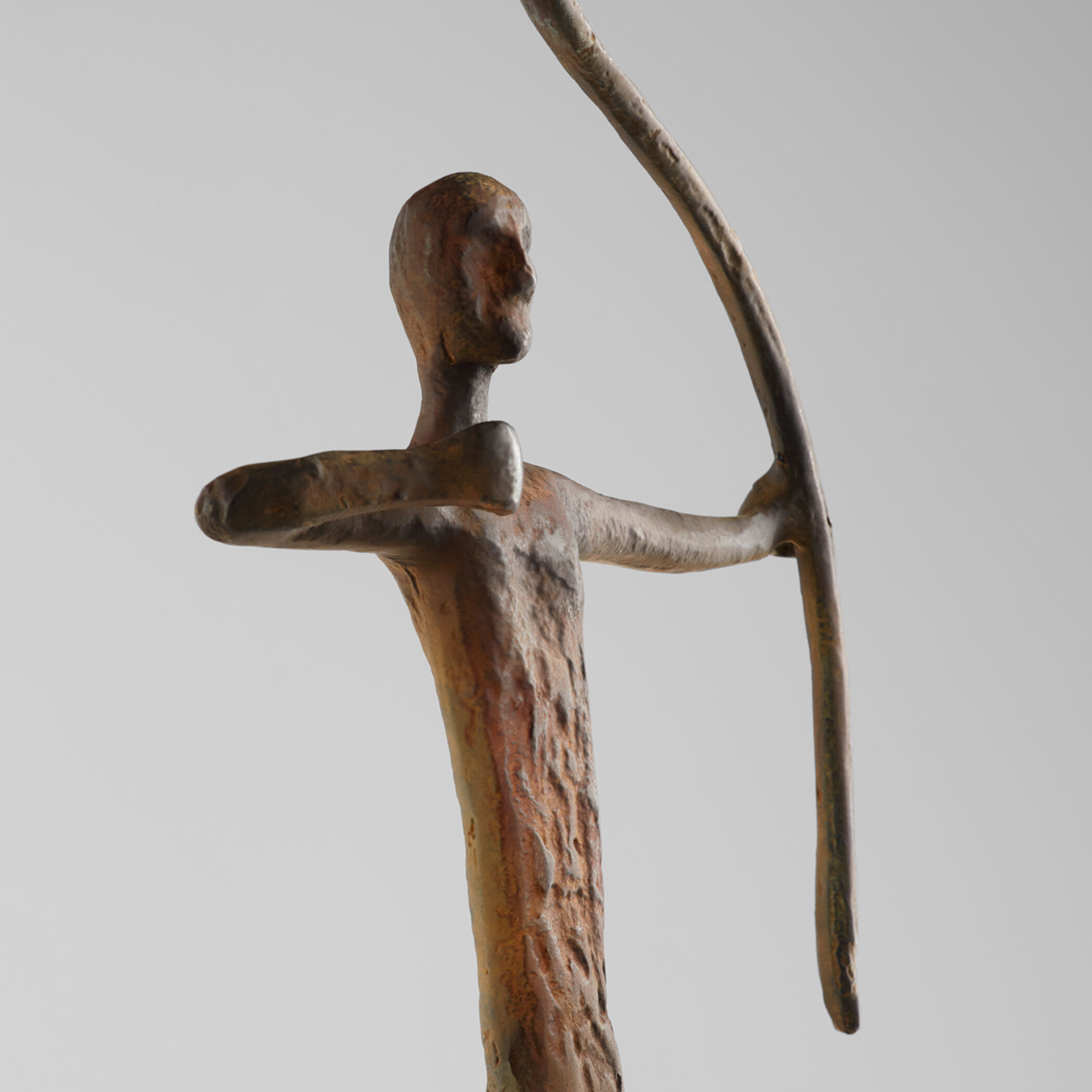 Maasai 33 X 8.5 inch Hunter Sculpture