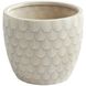 Nereus Grey Planter, Short-Small